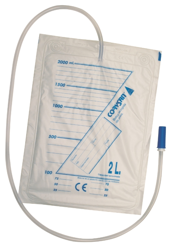 BOLSA ORINA 2 L CORYSAN Paq 30 u